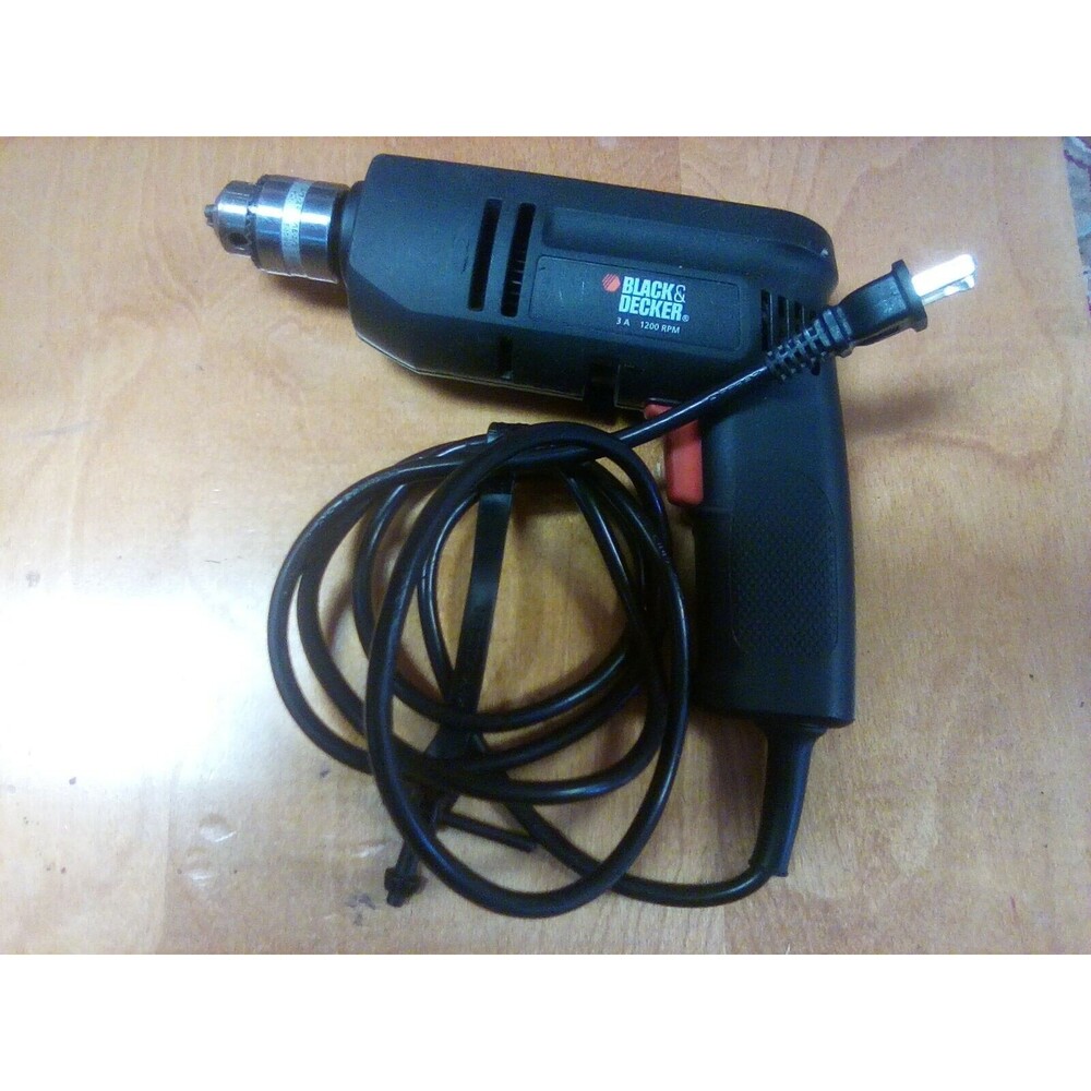 7152 Black & Decker 3 Amp Reversible 3/8" Corded Drill